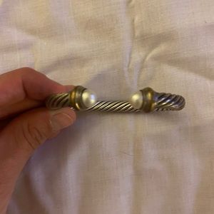 David Yurman Cable Classics Bracelet with Pearls